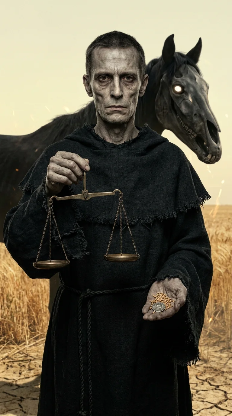 The Rider on the Black Horse (Third Seal) (Shawna's Bible Study Season 15 Episode 1 portrait)