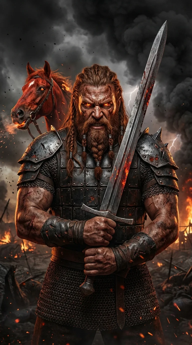 The Rider on the Red Horse (Second Seal) (Shawna's Bible Study Season 15 Episode 1 portrait)
