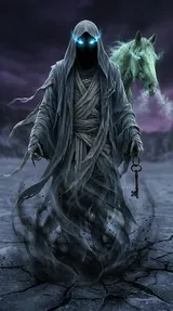 Death, the Rider on the Pale Horse (Fourth Seal)