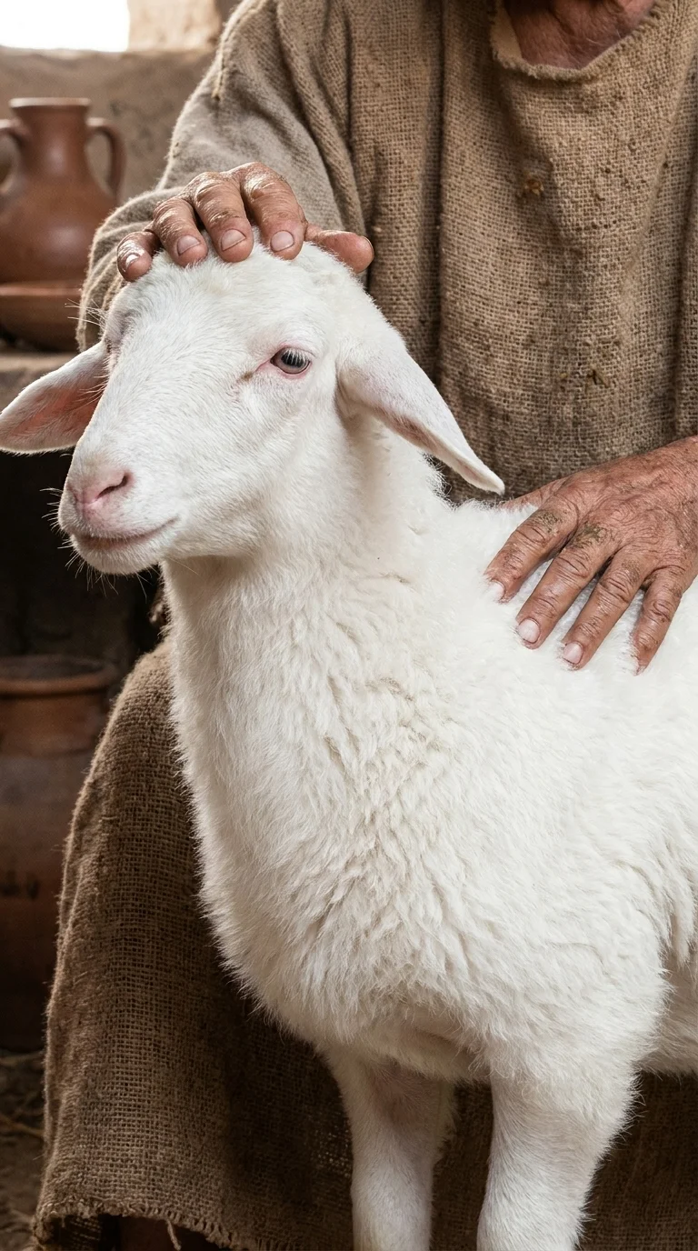 The Unblemished Passover Lamb (Shawna's Bible Study Season 9 Episode 2 portrait)
