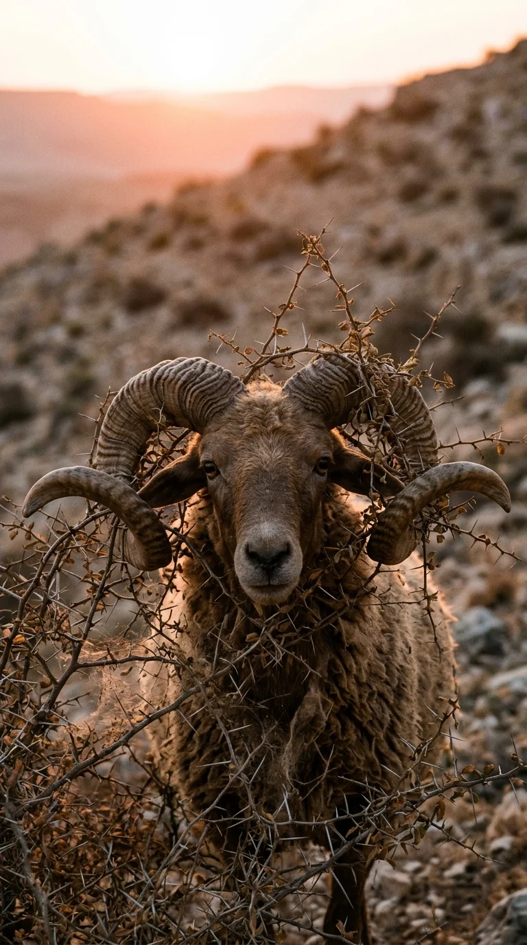 The Ram Caught in the Thicket (Shawna's Bible Study Season 9 Episode 1 portrait)