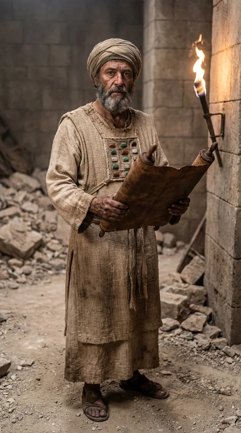 Hilkiah the High Priest (Shawna's Bible Study Season 8 Episode 3 portrait)