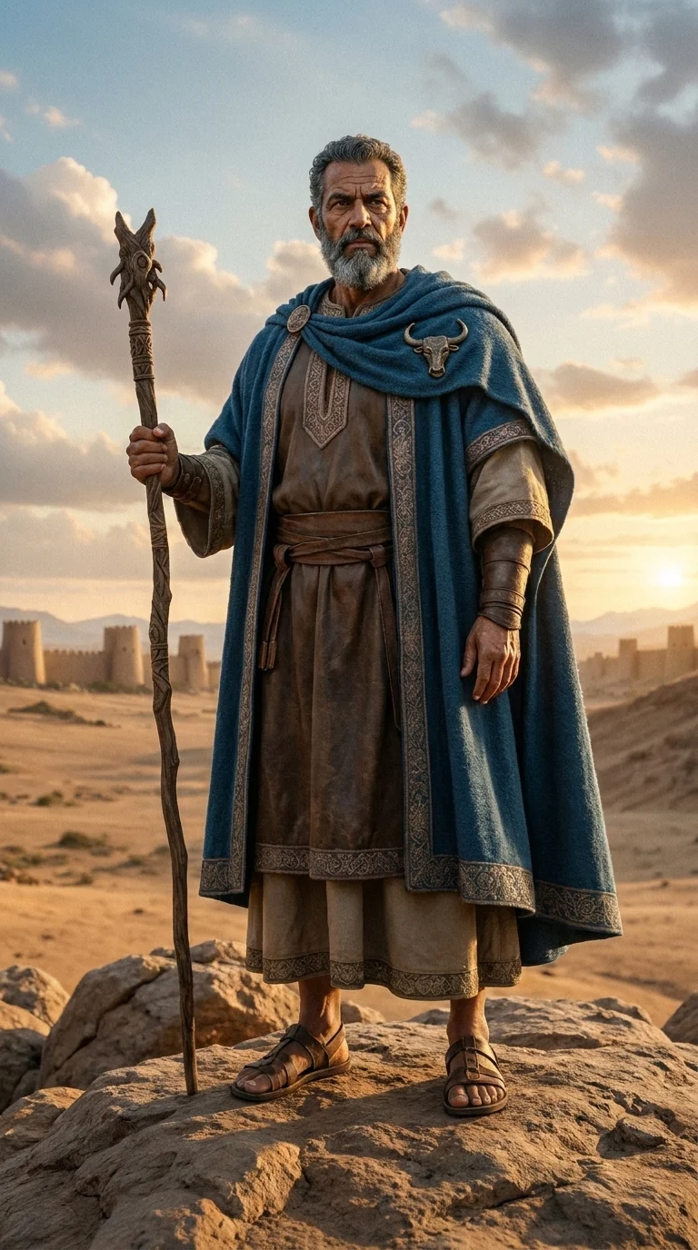 Joshua, Son of Nun — Commander at the Flooded Jordan (Shawna's Bible Study Season 9 Episode 5 portrait)