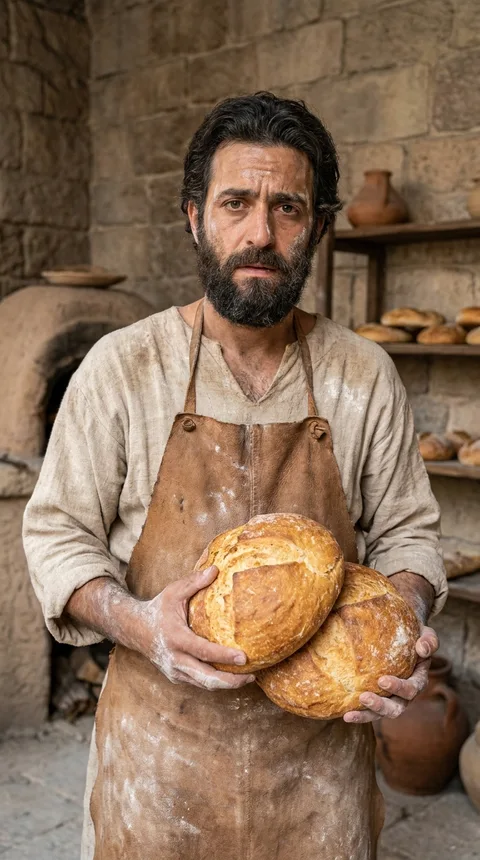 The Temple Baker (Shawna's Bible Study Season 10 Episode 3 portrait)