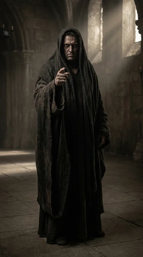 Satan (The Accuser) — The Accuser in Heaven's Courtroom (Shawna's Bible Study Season 12 Episode 2 portrait)