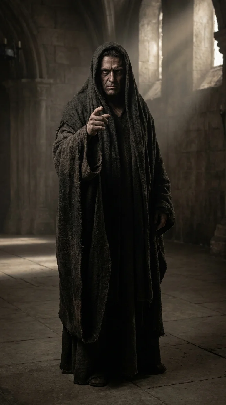 Satan (The Accuser) — The Accuser in Heaven's Courtroom (Shawna's Bible Study Season 12 Episode 2 portrait)
