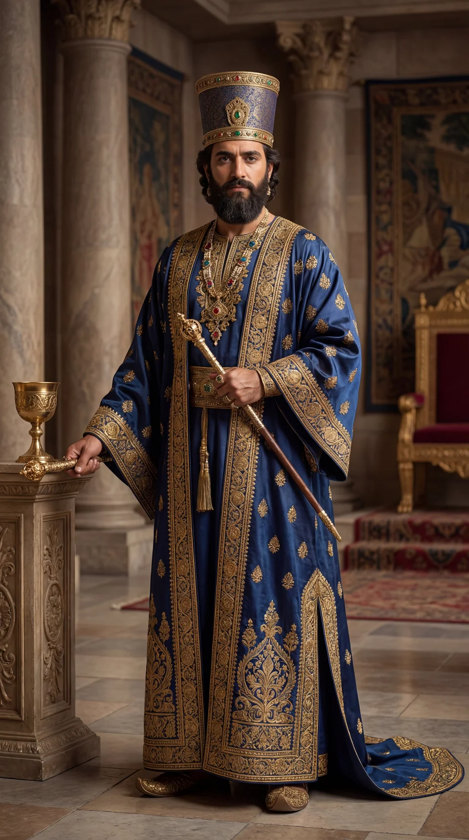 King Artaxerxes (Shawna's Bible Study Season 8 Episode 1 portrait)